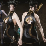 【黑神话悟空】四姐黑丝袜旗袍外观MOD