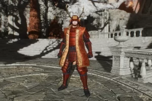 【艾尔登法环】仁王 – 真田赤红套装纯外观MOD