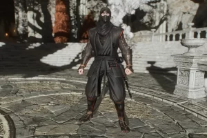 【艾尔登法环】仁王 – 伊贺上忍套装和鬼南田村正武士刀纯外观MOD